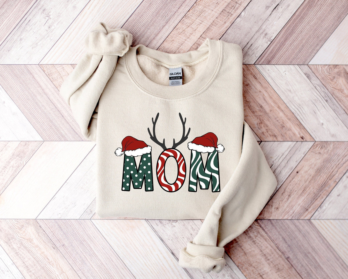 Personalized Reindeer Family Christmas Shirt