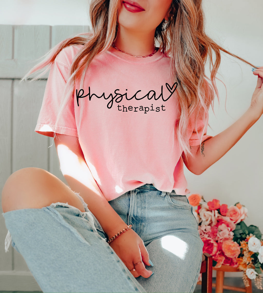 Physical Therapist T-Shirt: PT Gift, Therapist Life Shirt