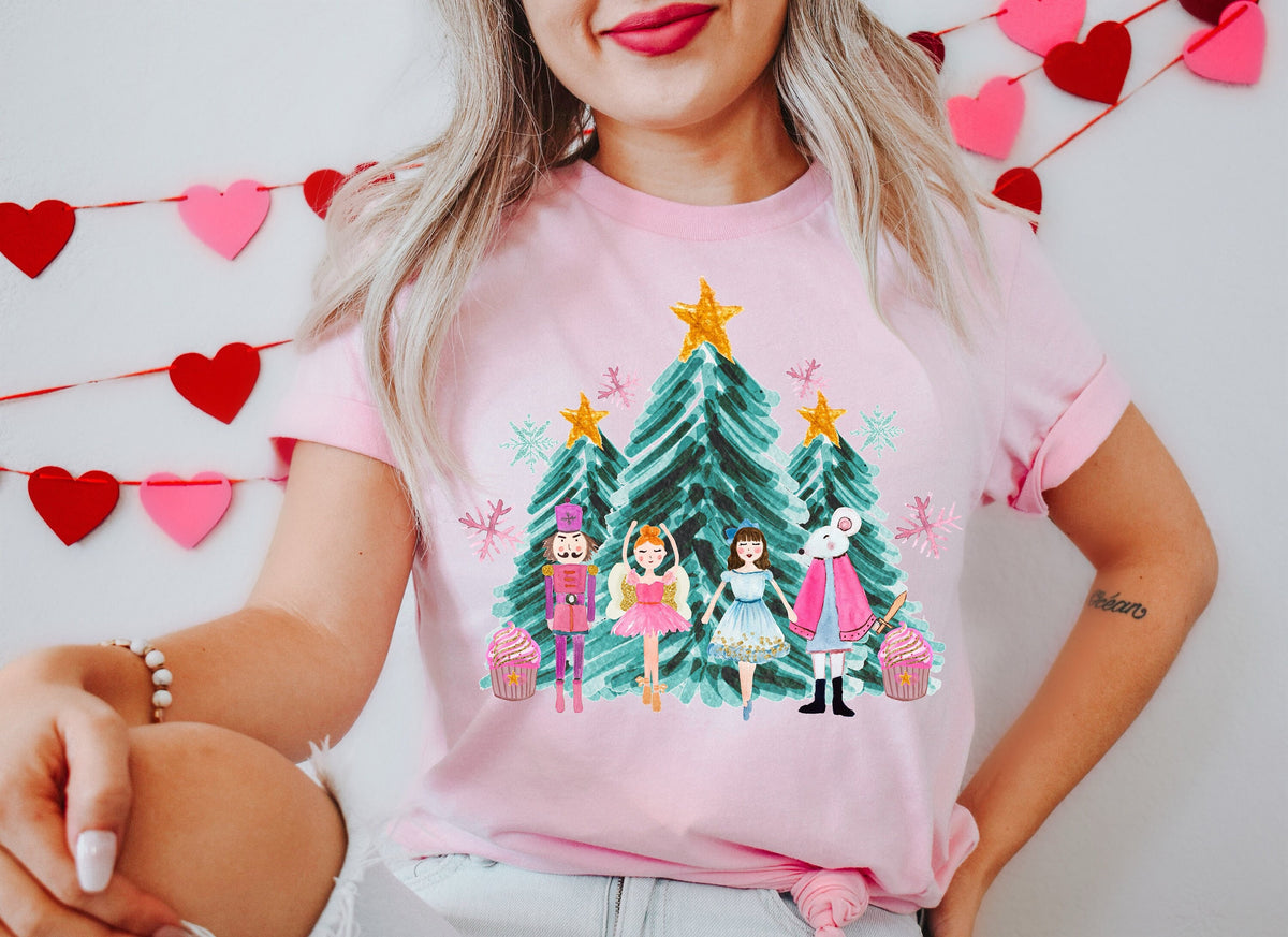 Nutcracker Christmas Shirt: Women's Holiday Tee