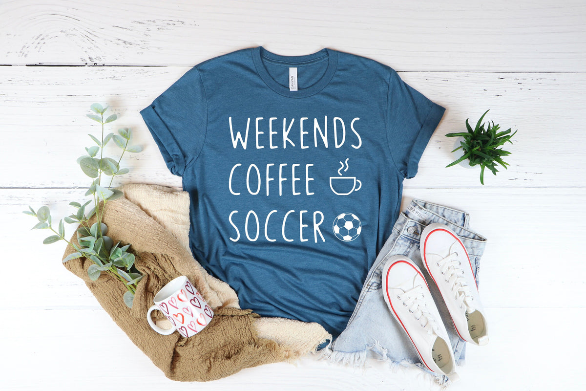 Soccer Mom Sweatshirt: Weekend Coffee Game Day Shirt