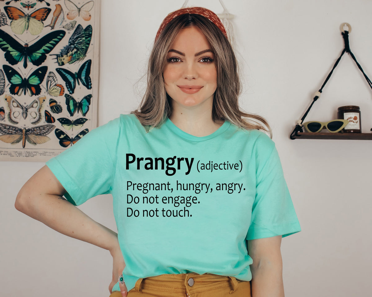 Prangry Pregnancy Shirt: Funny Mom-To-Be Gift