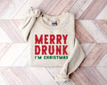 Merry And Drunk I'm Christmas Sweatshirt: Family Matching Top
