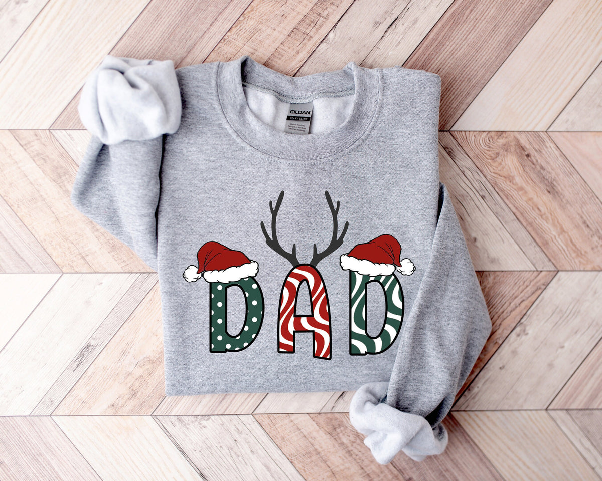Personalized Reindeer Family Christmas Shirt