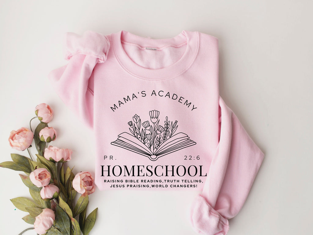 Homeschool Mama Shirt: Mama's Academy, Back to School