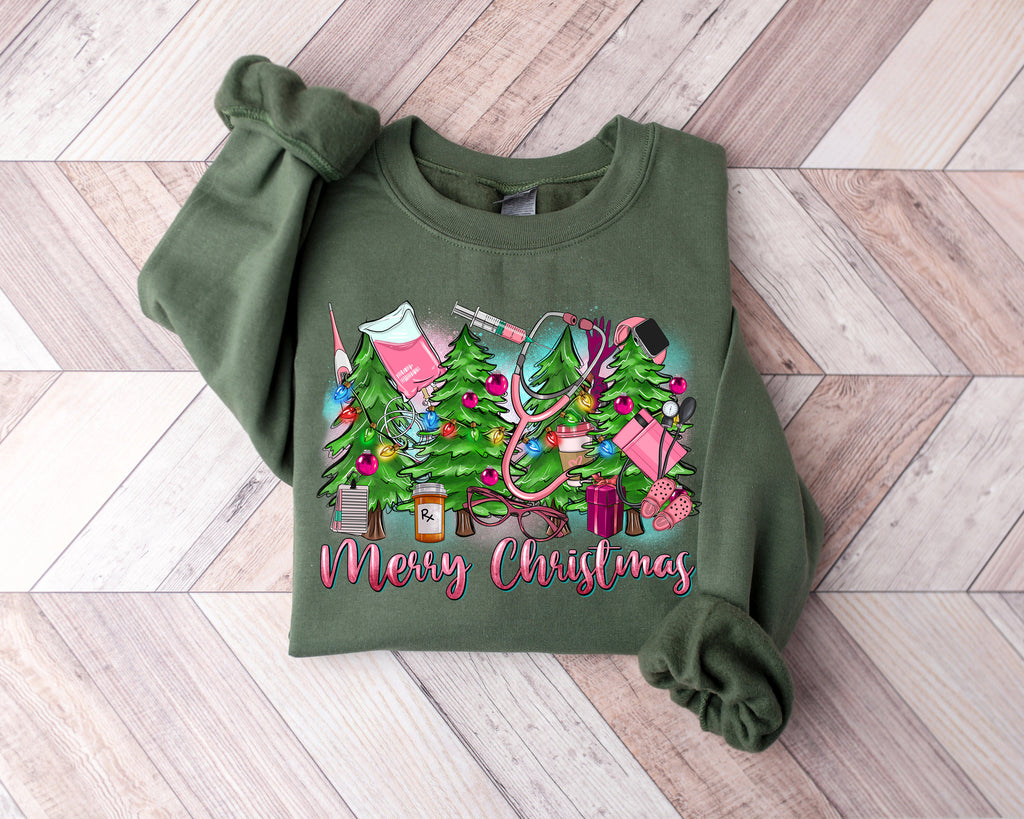 Nurse Christmas T-Shirt: Holiday Nursing Gift