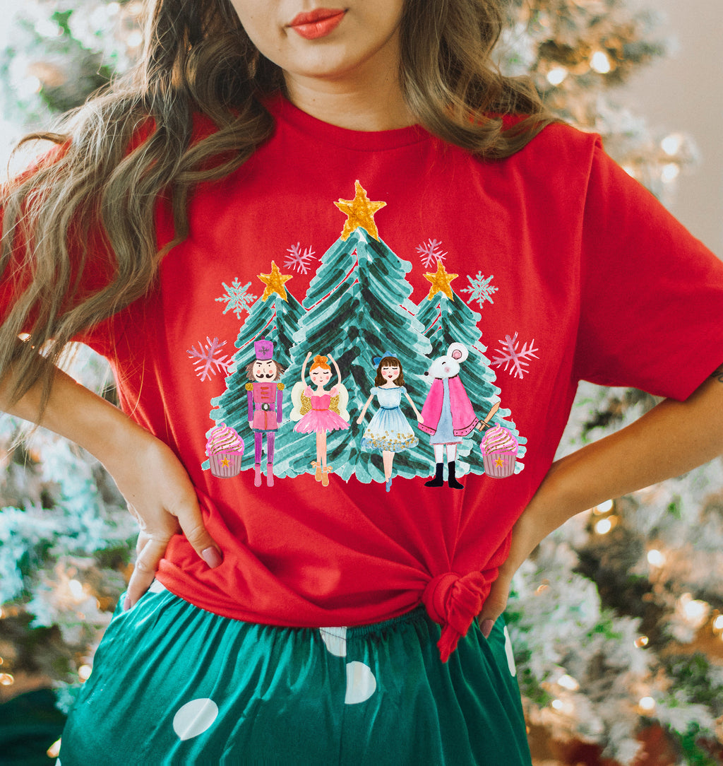 Nutcracker Christmas Shirt: Women's Holiday Tee