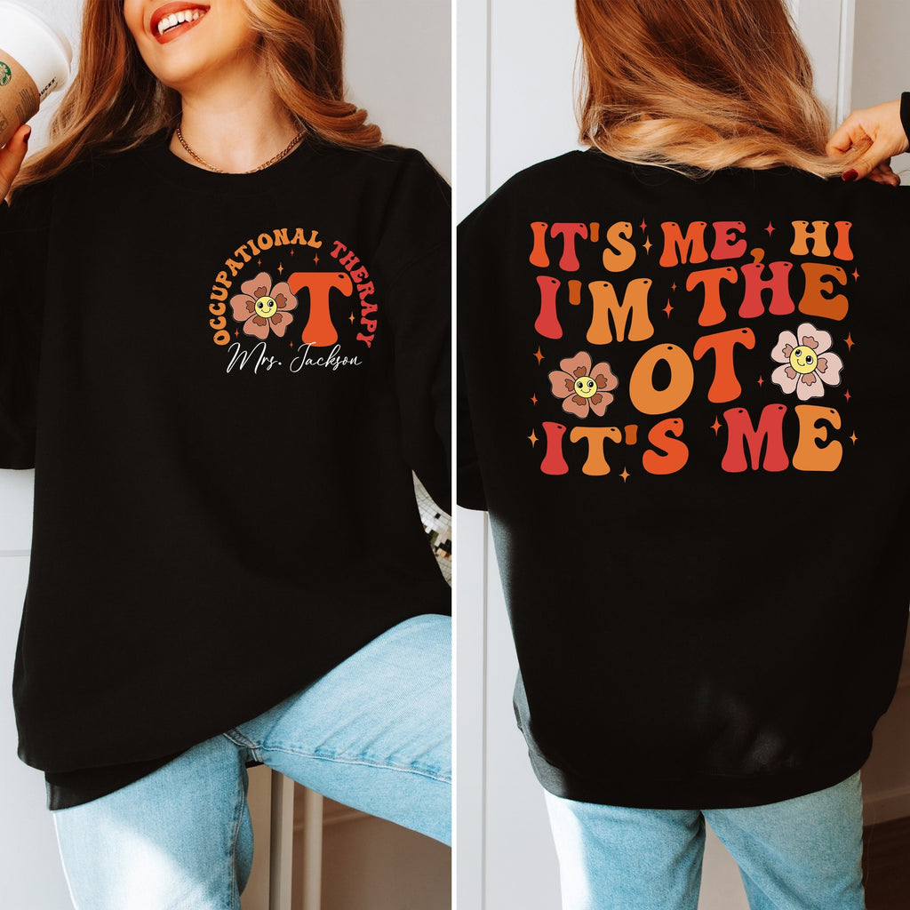 Retro OT Shirt: Occupational Therapist Gift, Therapy Team Sweatshirt