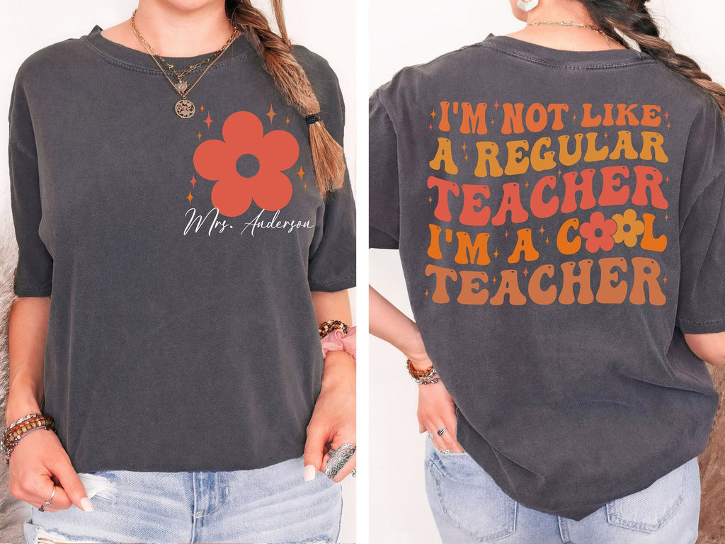 Custom Teacher Sweatshirt, Cool Teacher Shirt, Back To School