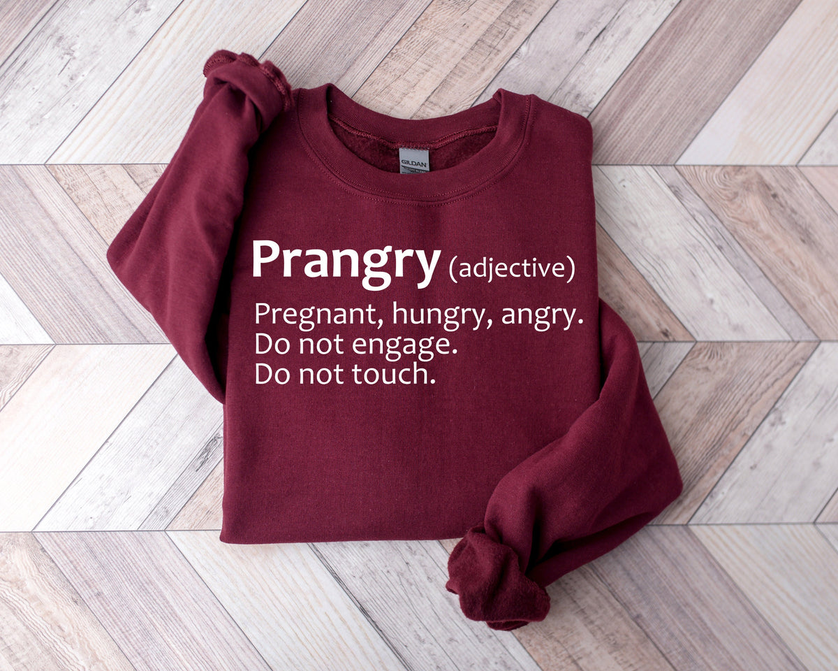 Prangry Pregnancy Shirt: Funny Mom-To-Be Gift