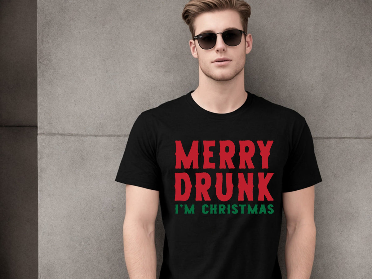 Merry And Drunk I'm Christmas Sweatshirt: Family Matching Top