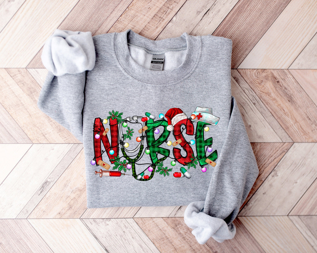 Nurse Christmas Shirt: Holiday Nursing Gift