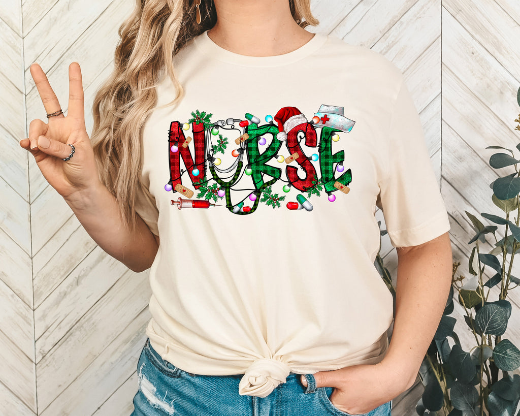 Nurse Christmas Shirt: Holiday Nursing Gift