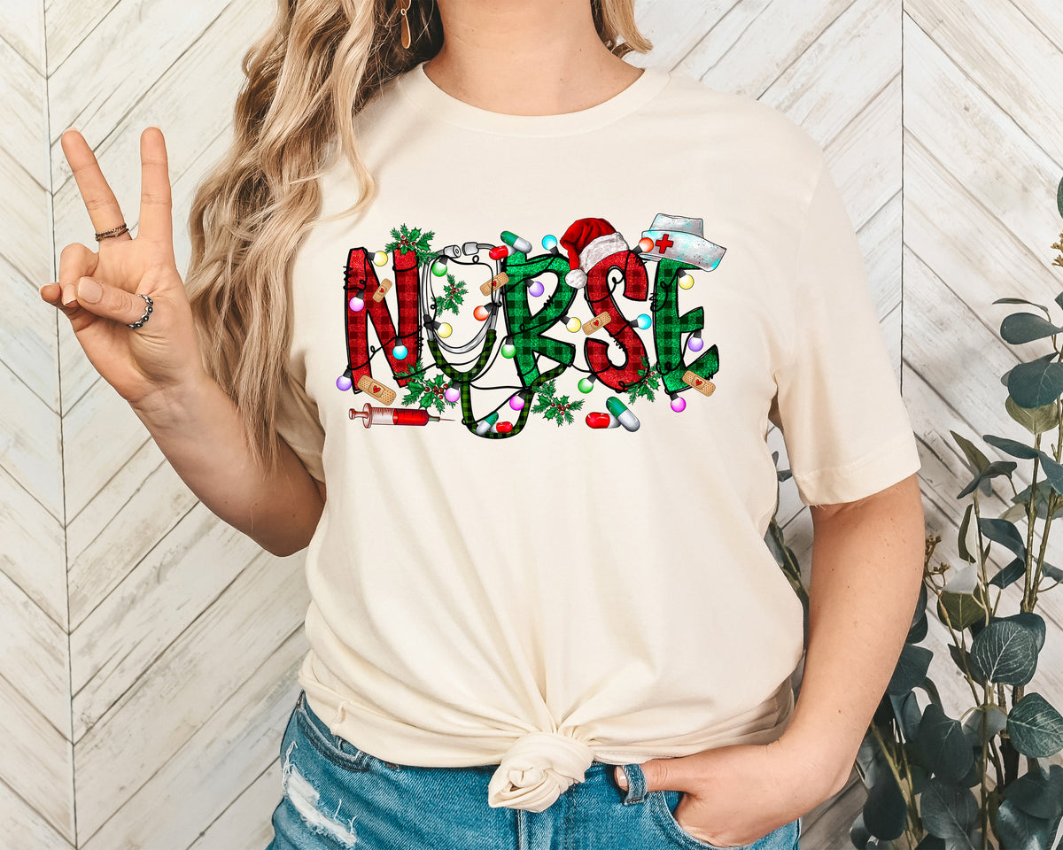 Nurse Christmas Shirt: Holiday Nursing Gift