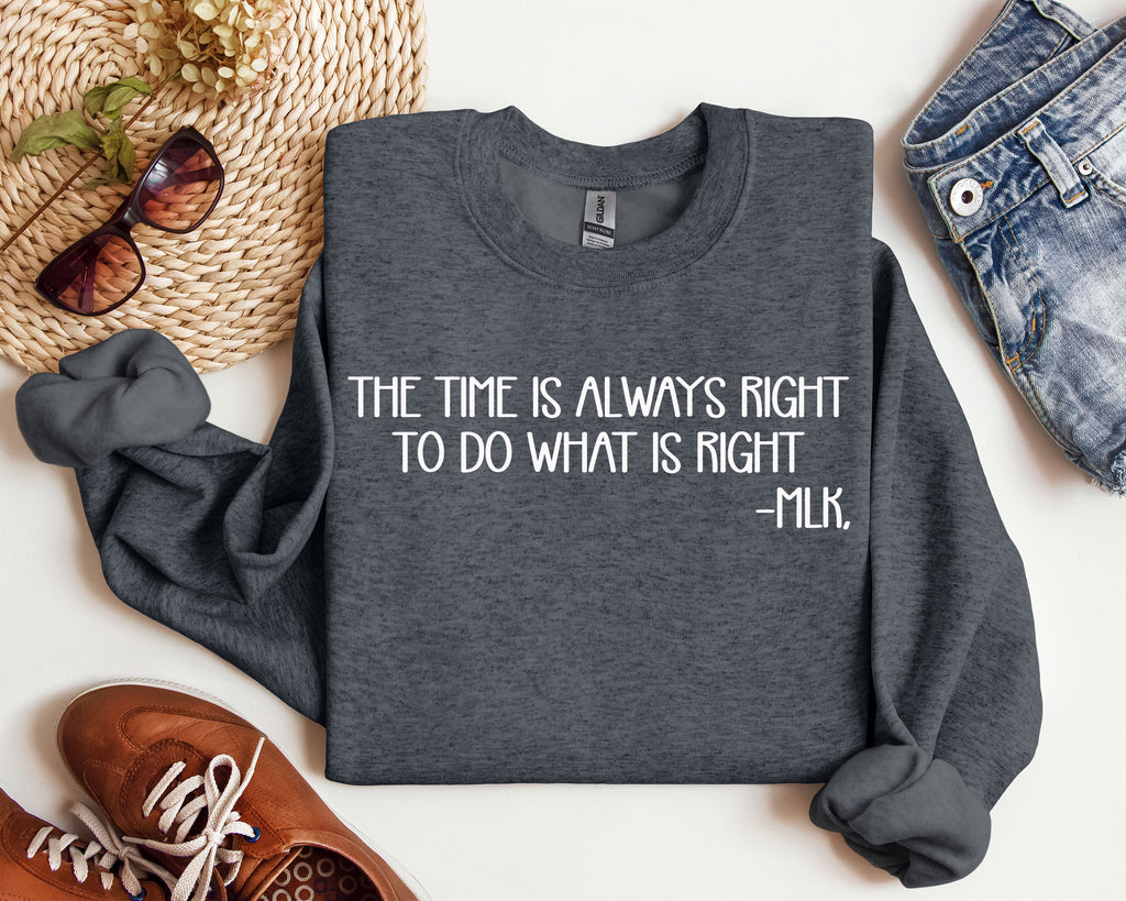 MLK Quote Shirt: Black History Activism Tee
