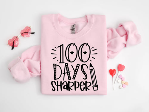 100 Days Sharper Teacher Shirt: Student Tee