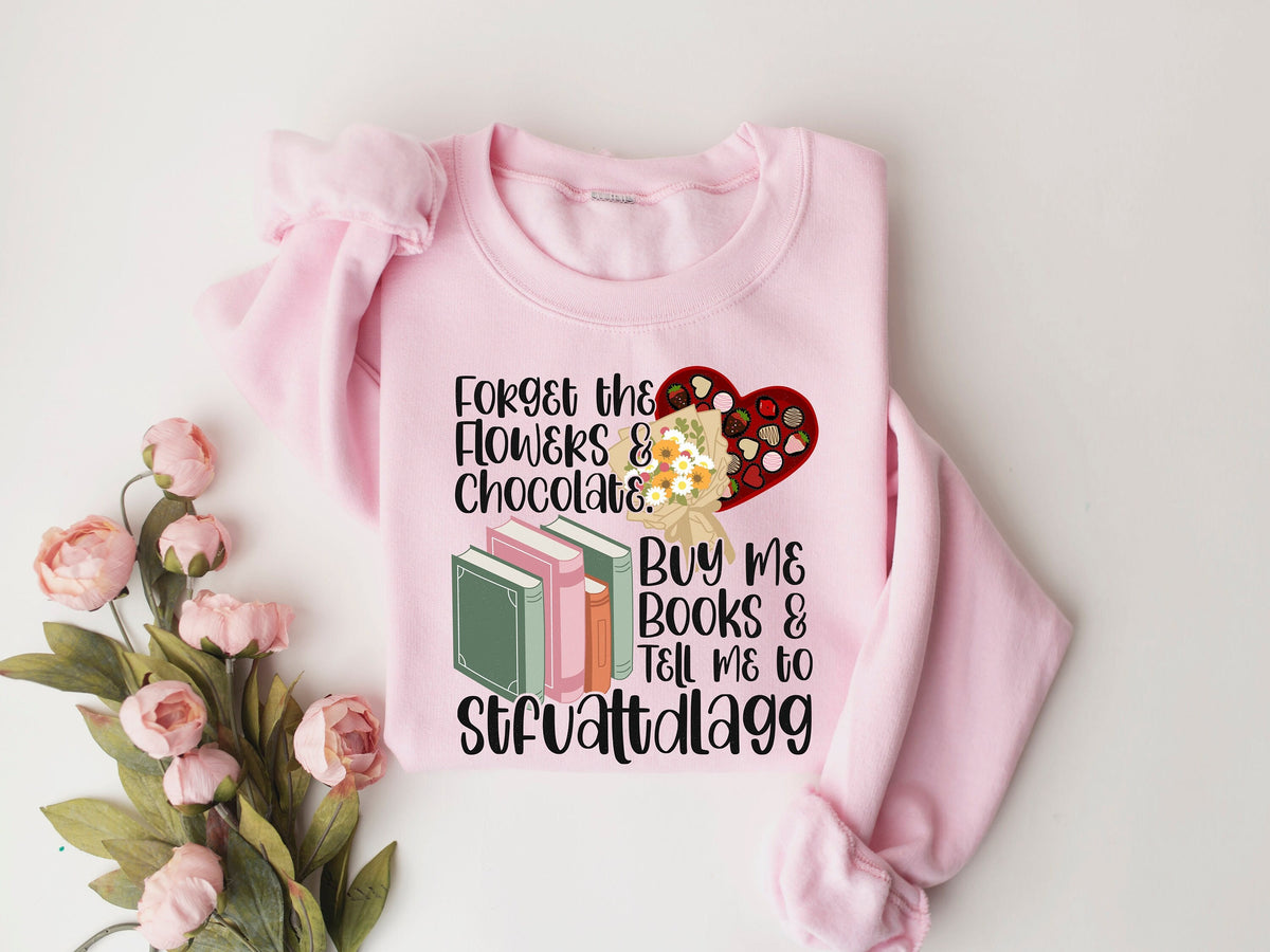 Buy Me Books Shirt: Funny Valentine's Day Reading Gift