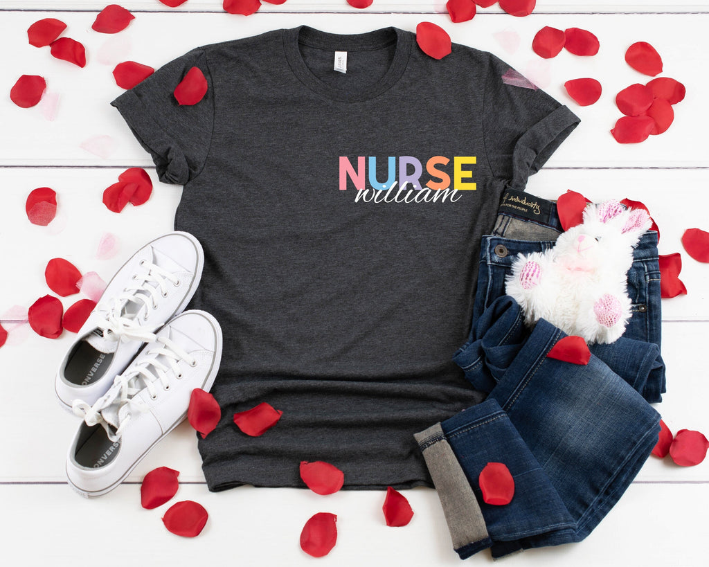 Custom Nurse Shirt: Personalized Nursing School Tee