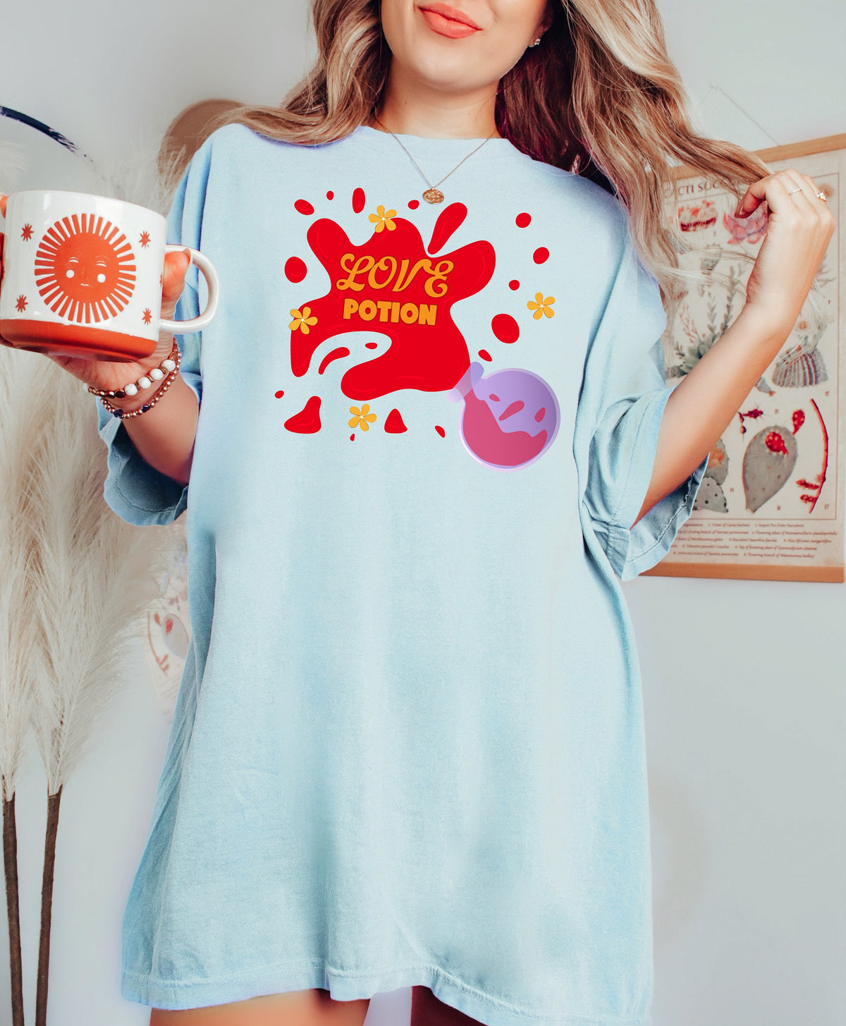 Love Potion Sweatshirt: Valentine's Day Martini Crewneck