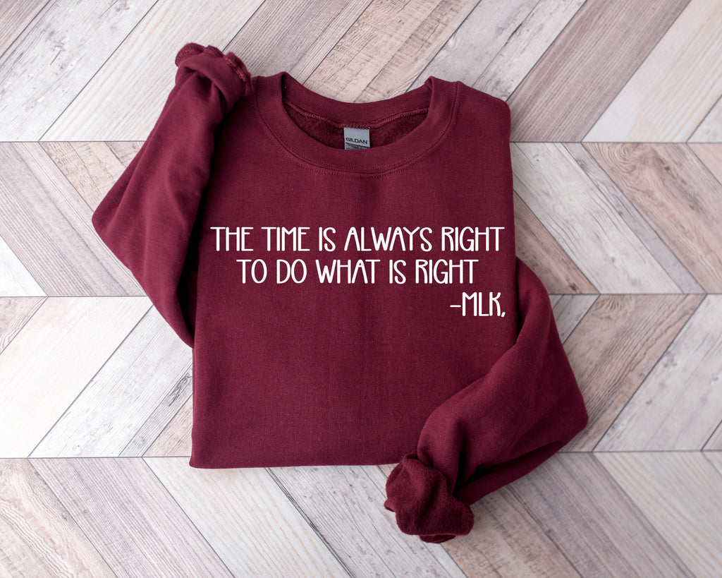 MLK Quote Shirt: Black History Activism Tee