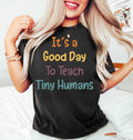 It Is A Good Day To Teach Tiny Humans Shirt - Teacher Tee