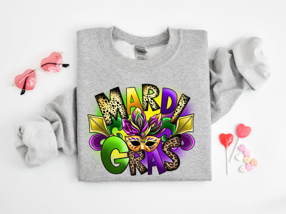Mardi Gras Shirt: New Orleans Fleur de Lis Tee