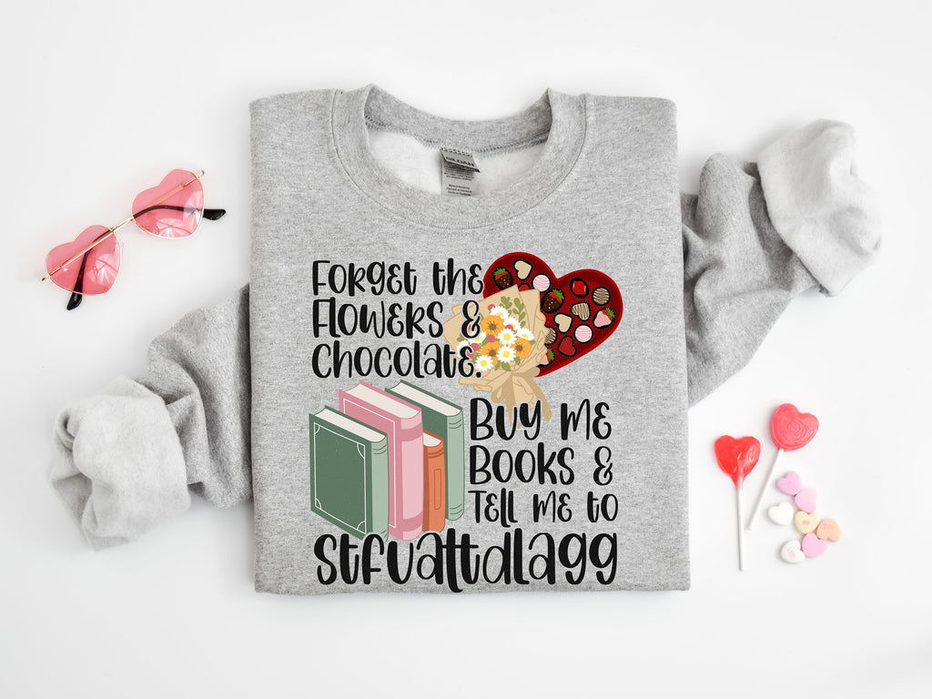Buy Me Books Shirt: Funny Valentine's Day Reading Gift