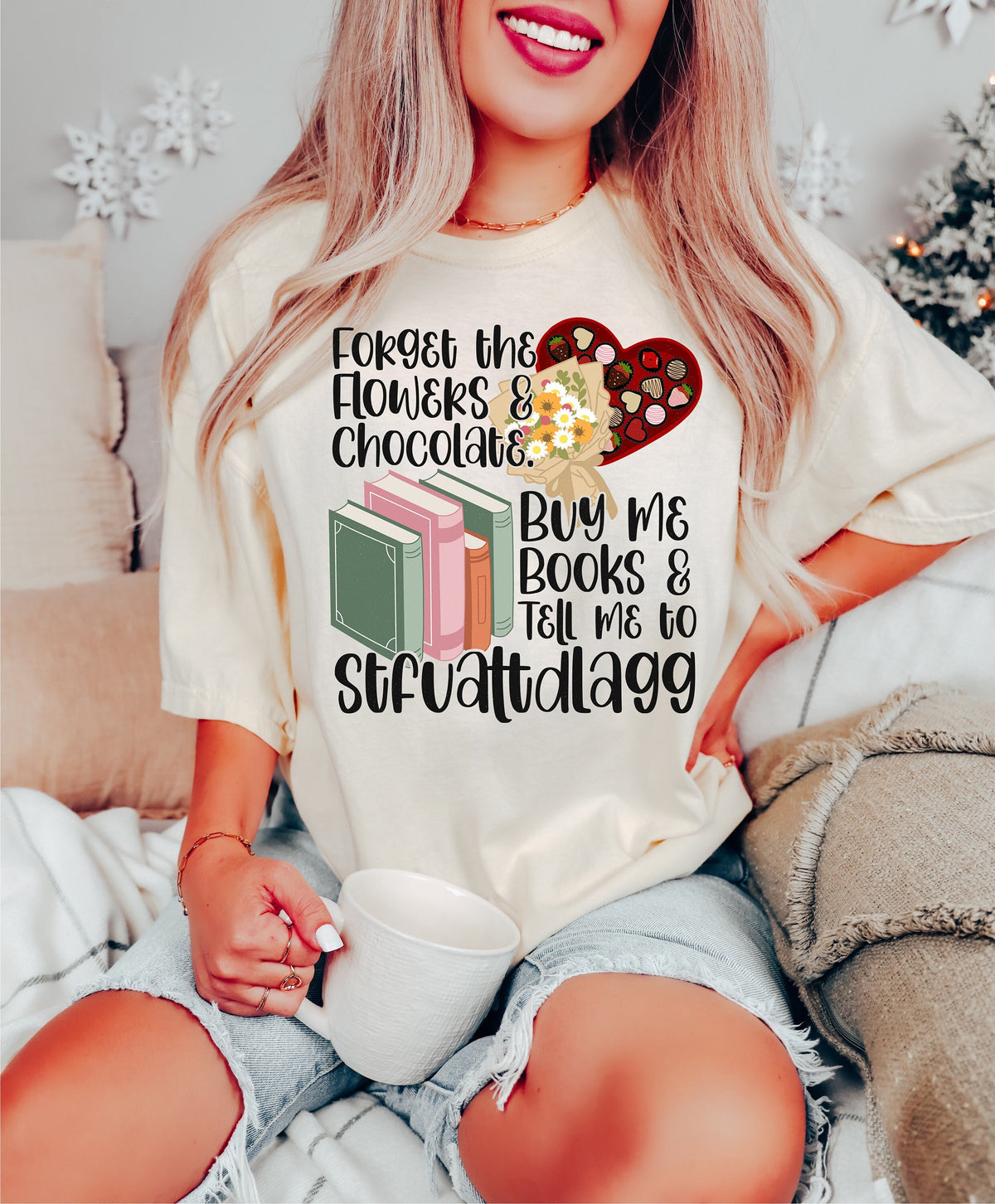 Buy Me Books Shirt: Funny Valentine's Day Reading Gift