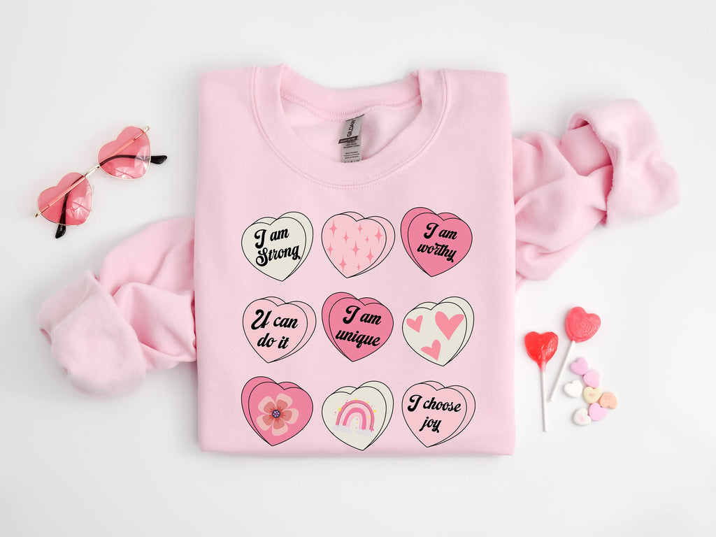 God Says I Am Sweatshirt: Trendy Valentine's Day Hoodie