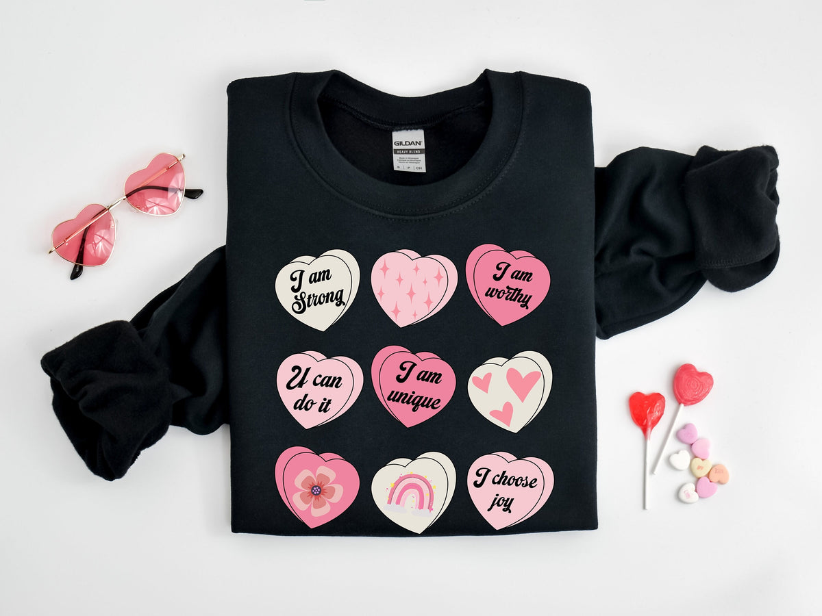God Says I Am Sweatshirt: Trendy Valentine's Day Hoodie