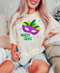 Mardi Gras T-Shirt: Beads, Parades, King Cake, Crawfish