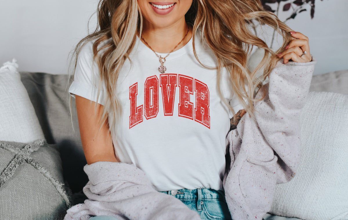 Lover Sweatshirt: Retro Valentine's Day Crewneck