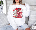 Retro Valentine's Day Sweatshirt: Love Season Graphic Tee