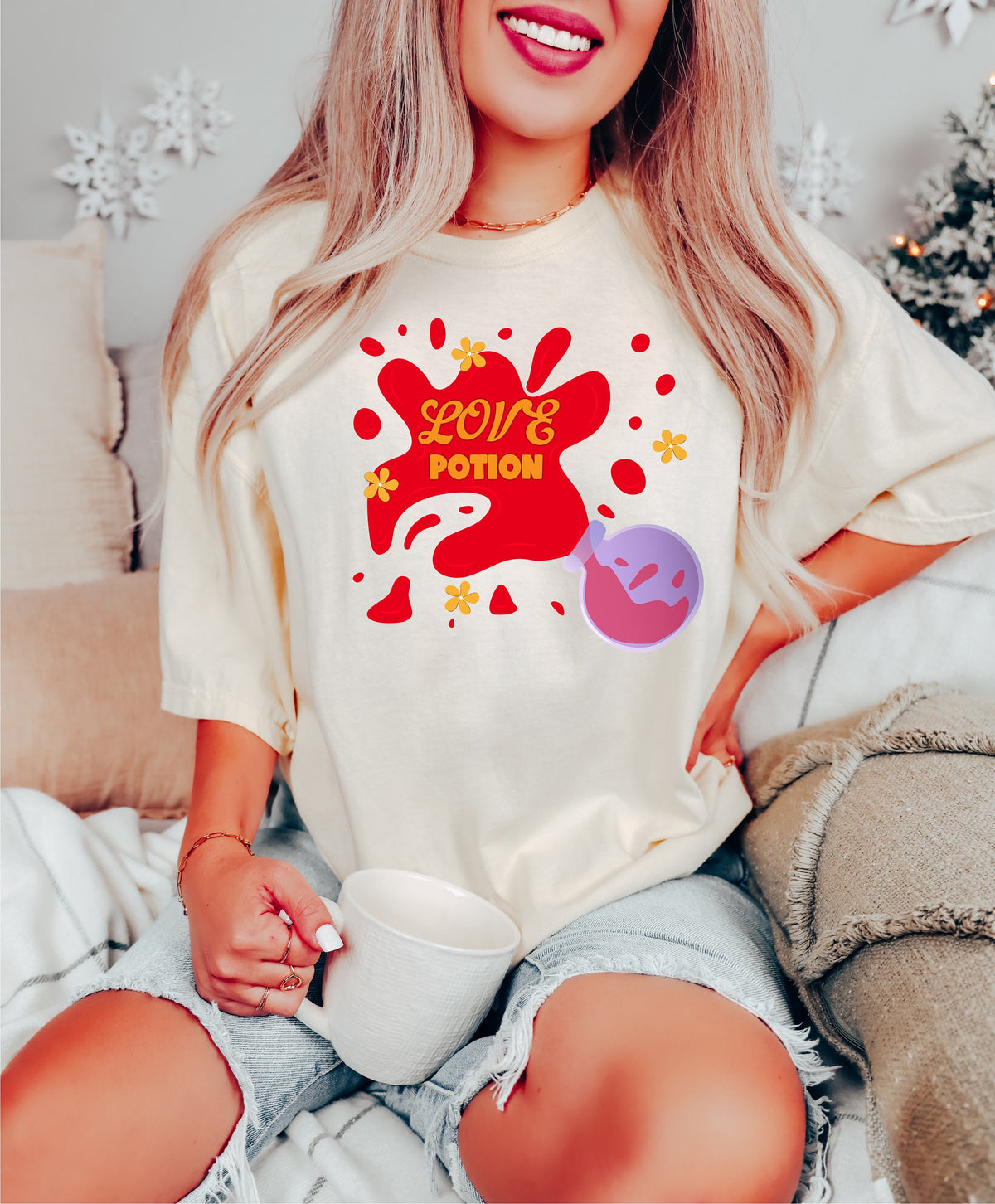 Love Potion Sweatshirt: Valentine's Day Martini Crewneck