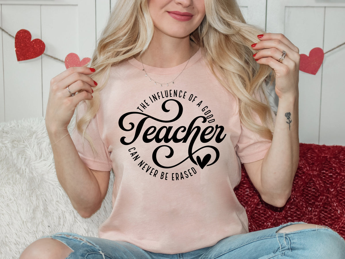 Personalized Teacher Valentine Shirt: Custom Name Cupid Tee