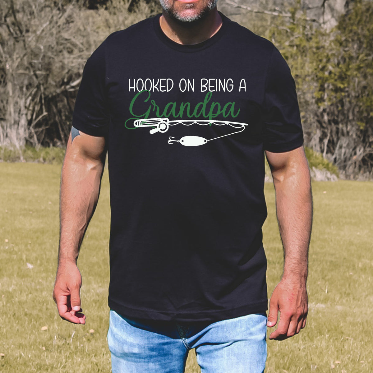 Grandpa Fishing Shirt, Father's Day Papa Gift
