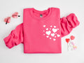 Hearts Valentine's Day Sweatshirt, Couples Matching Shirt