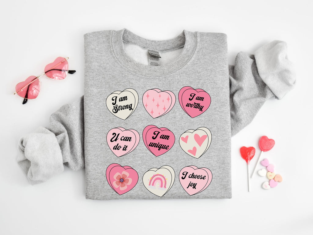 God Says I Am Sweatshirt: Trendy Valentine's Day Hoodie