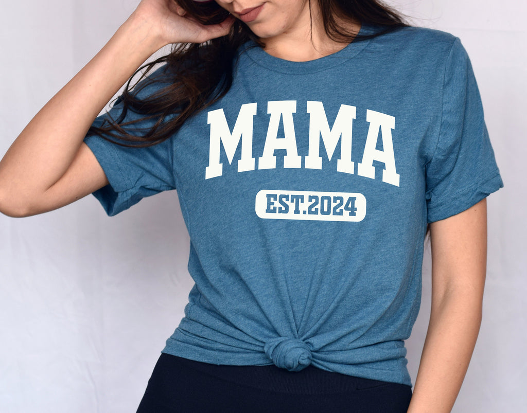 Custom Mama Sweatshirt, Mother's Day Gift, Mom Life Shirt
