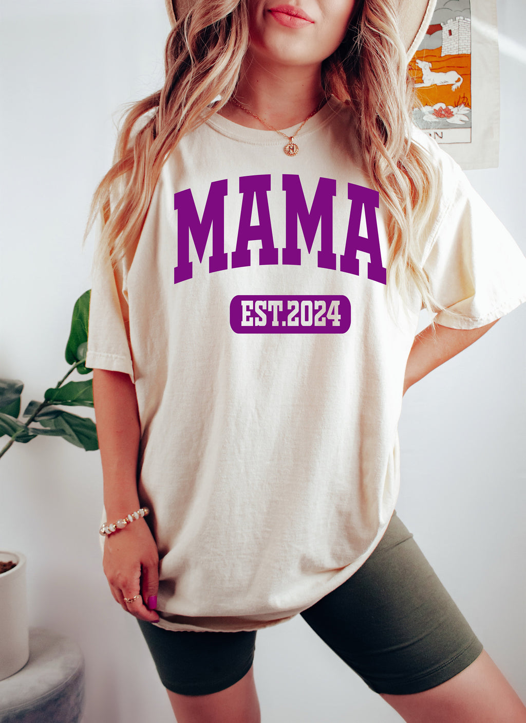 Custom Mama Sweatshirt, Mother's Day Gift, Mom Life Shirt