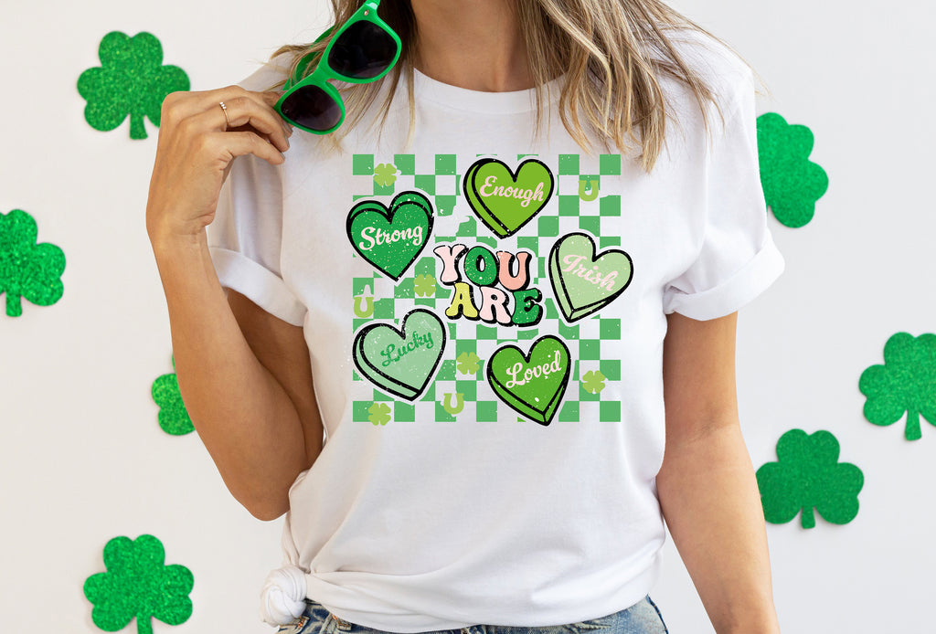 Retro St. Patrick's Day Teacher Sweatshirt: Lucky Charm Shirt