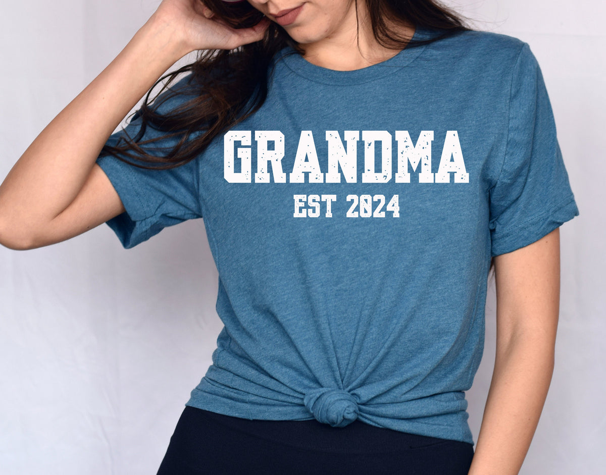 Custom Grandma Est Sweatshirt, Mothers Day Gift