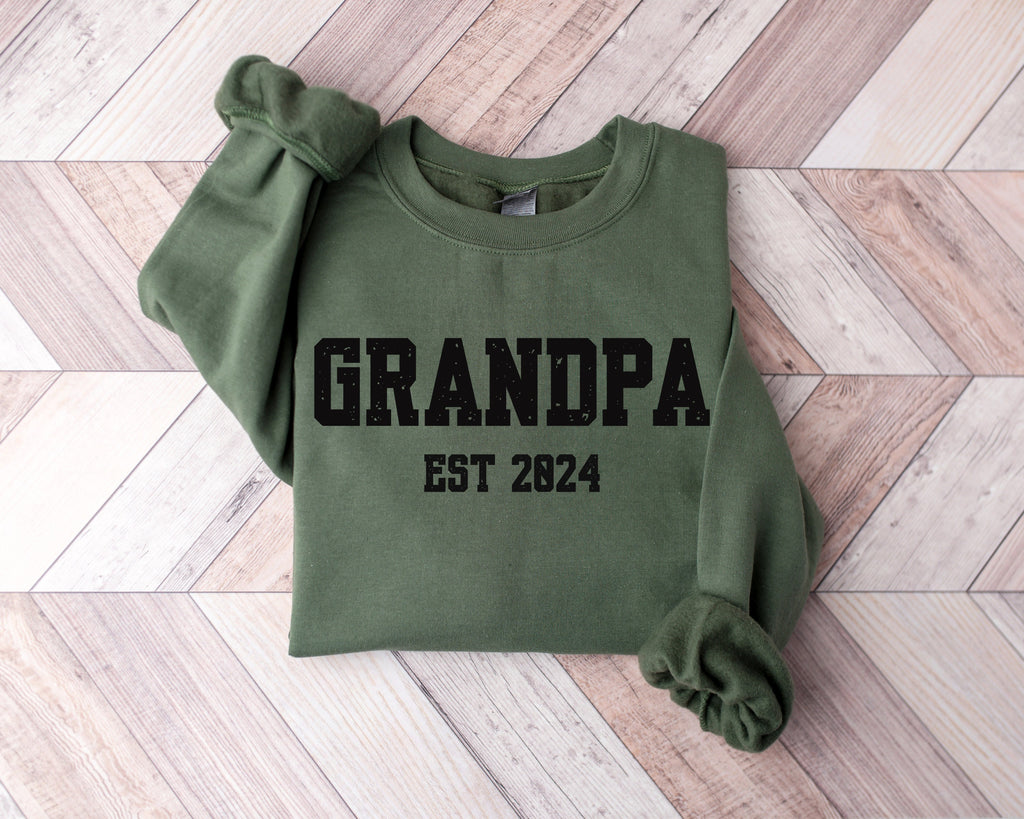 Custom Grandma Est Sweatshirt, Mothers Day Gift