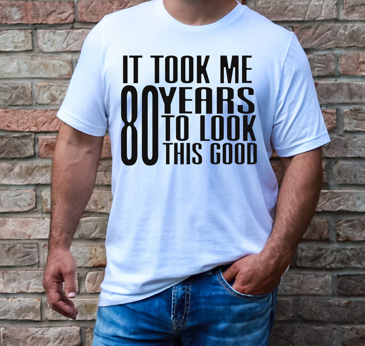 80th Birthday Grandpa Shirt, Funny Father's Day Gift
