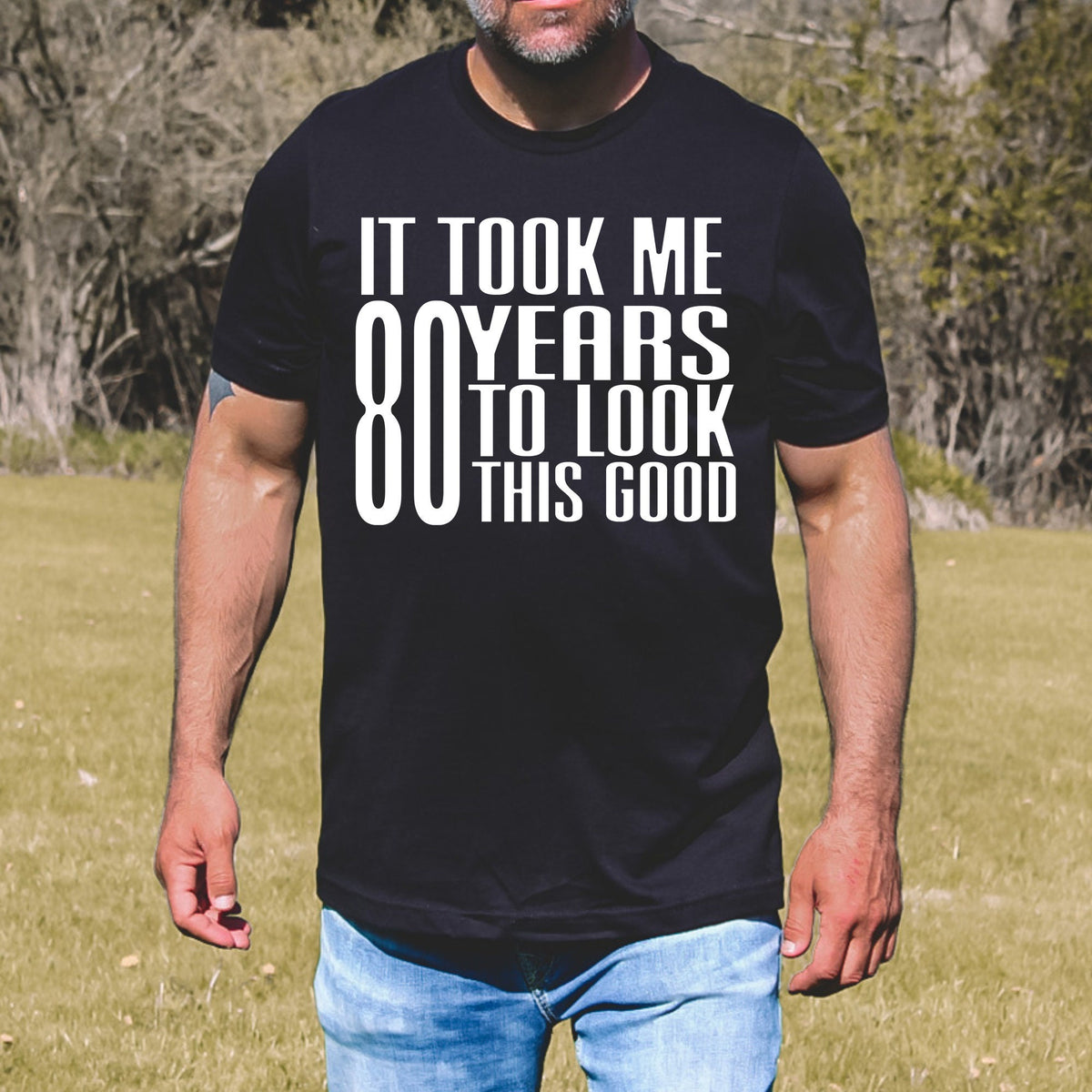 80th Birthday Grandpa Shirt, Funny Father's Day Gift
