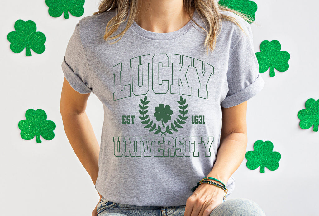 Lucky University St Patrick's Day Sweatshirt