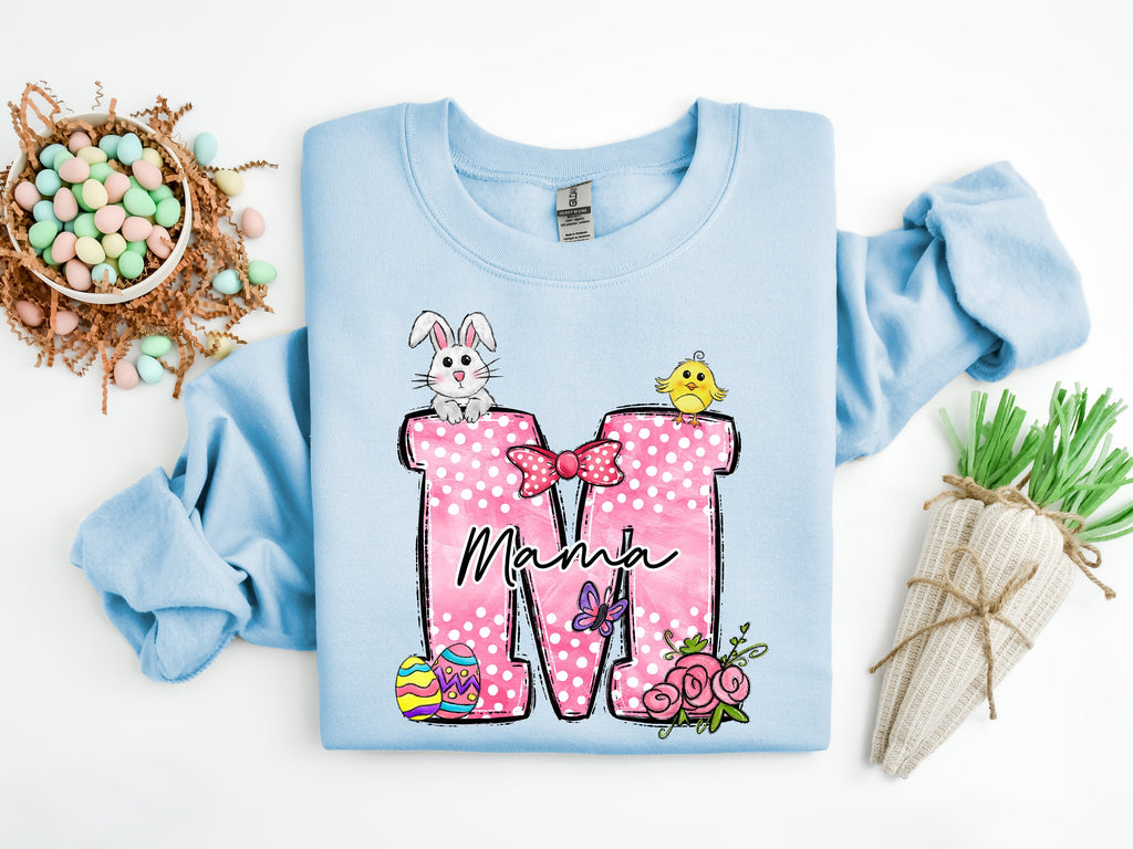 Personalized Easter Bunny Shirt: Custom Name, Matching Family Shirts