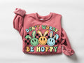 Teacher Easter Shirt: Don't Worry Be Hoppy Peeps Tee