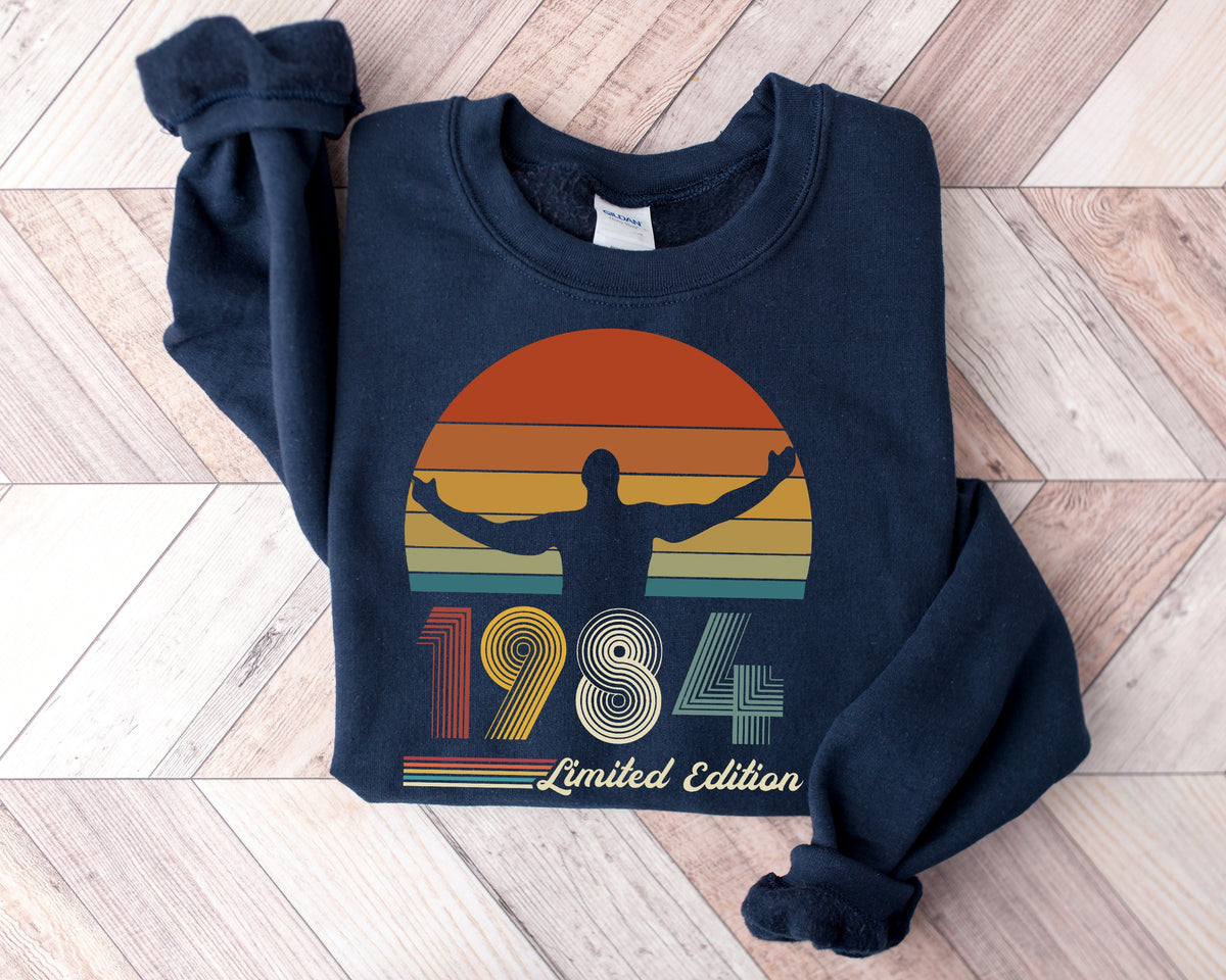 Retro 1984 Dad Birthday Shirt - Limited Edition 40th Birthday Gift
