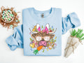 Highland Cow Easter Shirt: Western Farmer Tee