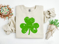 Retro Shamrock Sweatshirt: St Patricks Day Lucky Irish Shirt